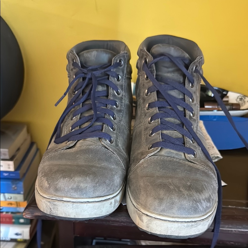 L.L. Bean Gray and Blue Sneakers Everyday Comfort